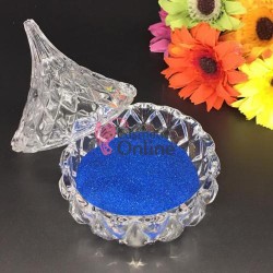 Decor pentru unghii NADP025LL sclipici extra fin de 5gr Albastru 